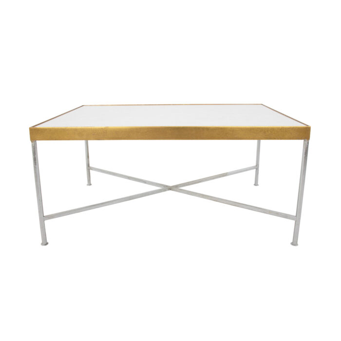 Esme Silver and Gold Coffee Table- Lillian Home