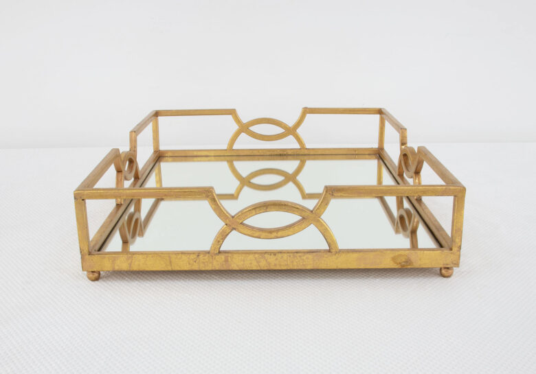 Holliday Gold Rectangular Tray - Image 6