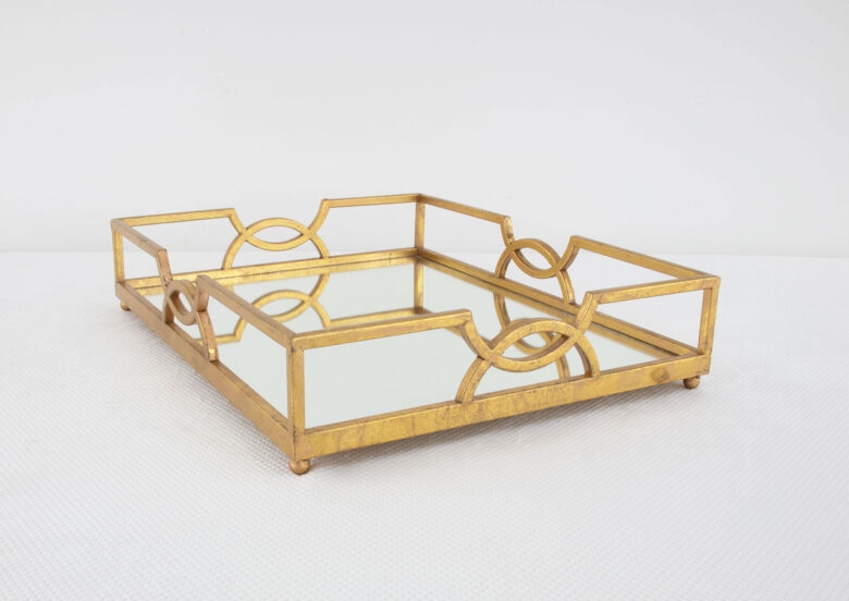 Holliday Gold Rectangular Tray - Image 7