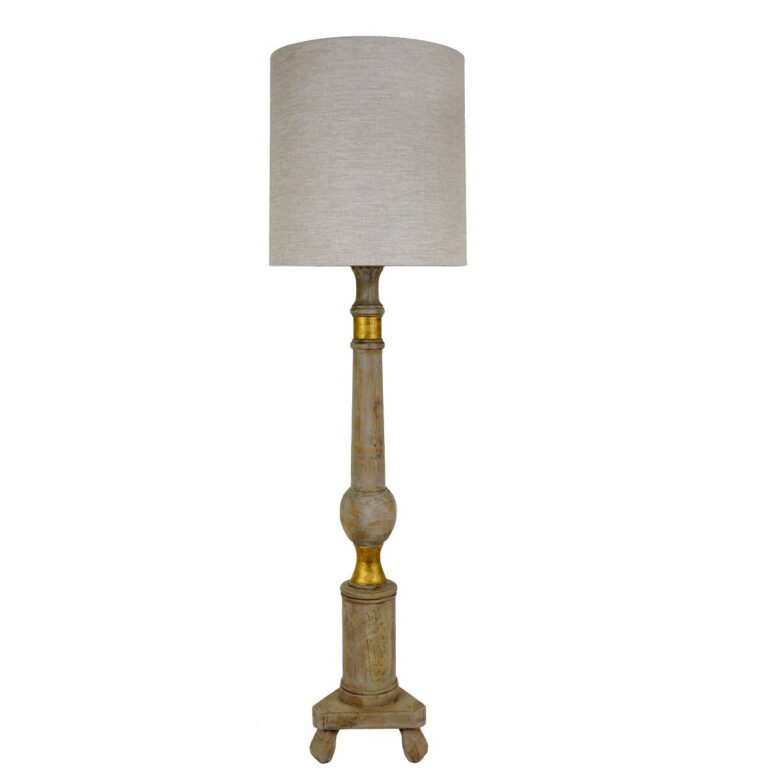 Lucille Solid Wood Floor Lamp - Image 2