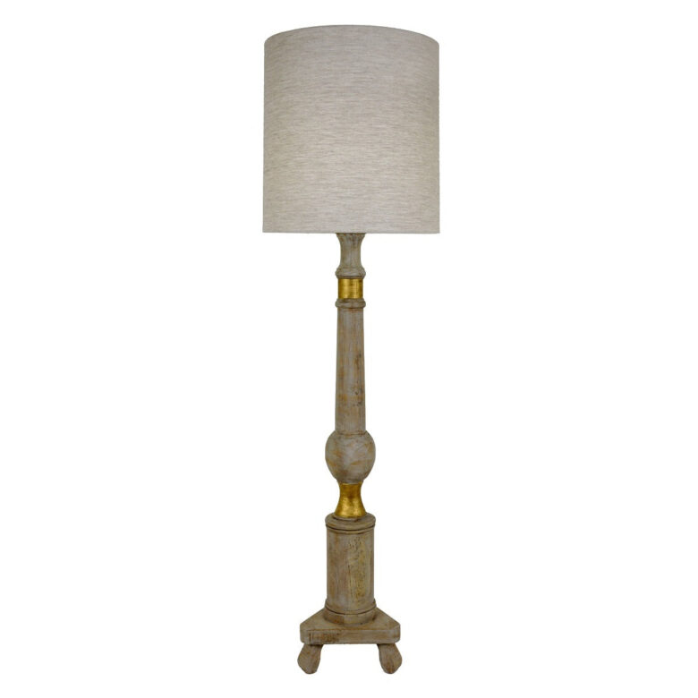 Lucille Solid Wood Floor Lamp