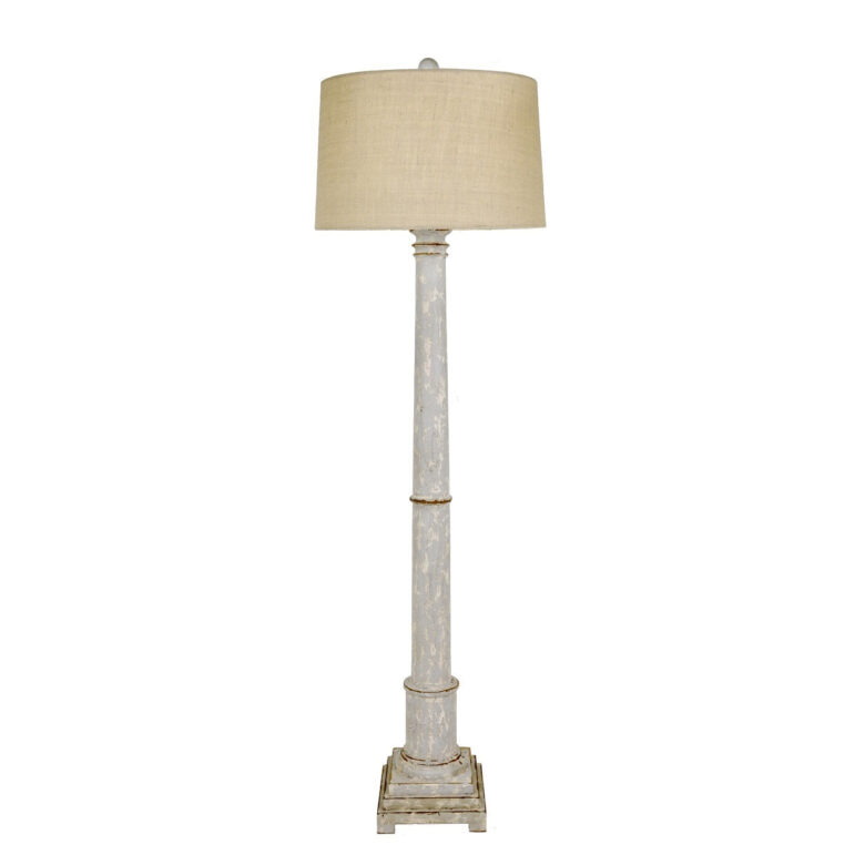 Maisie French Oak Floor Lamp