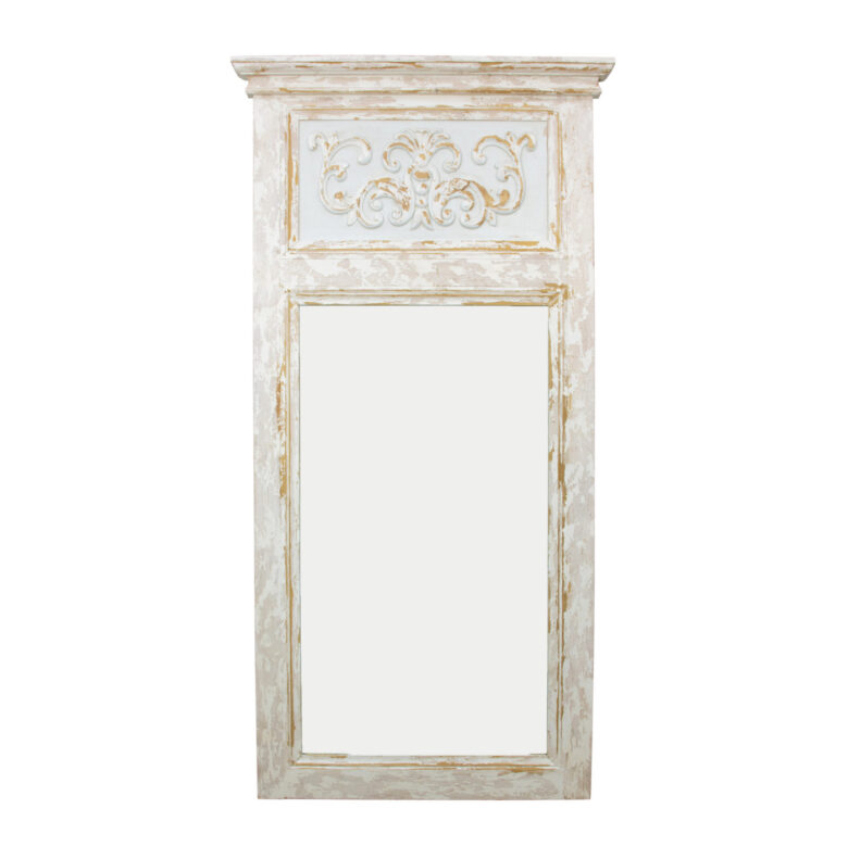 Romeo Distressed Trumeau Mirror