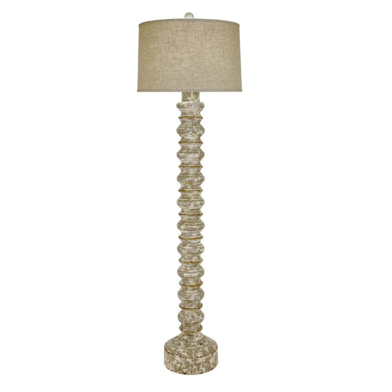 Corrina Solid Wood Floor Lamp - Lillian Home