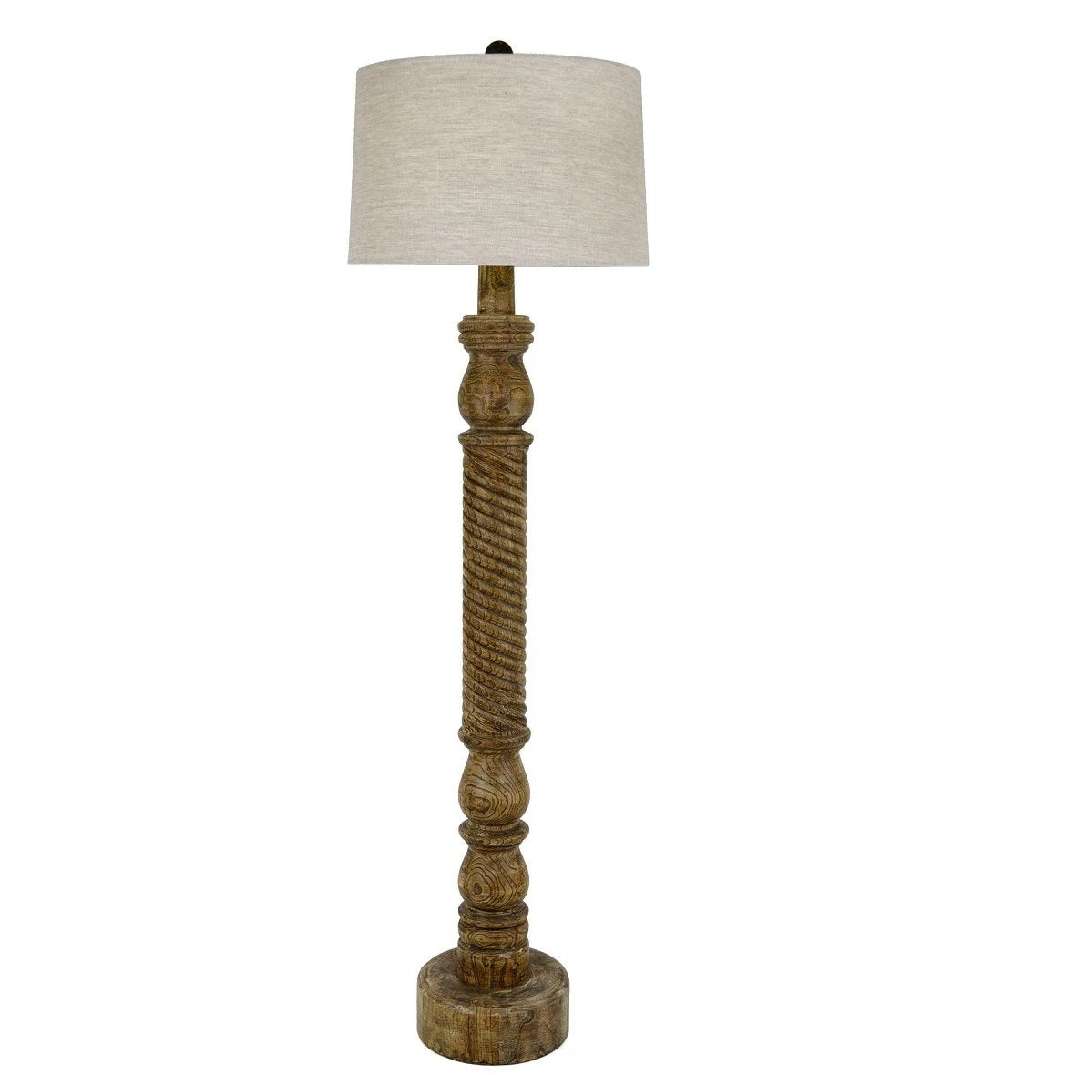Bowie Solid Wood Floor Lamp - Lillian Home 