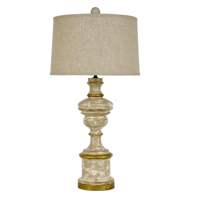 Lillian Home Alonso Solid Wood Table Lamp