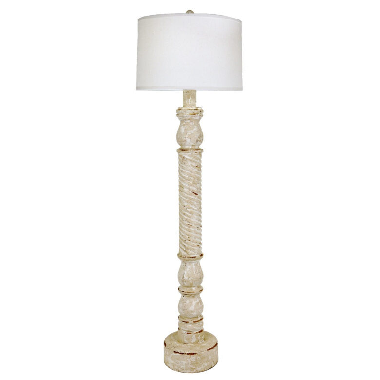 Conan Solid Wood Floor Lamp - Lillian Home