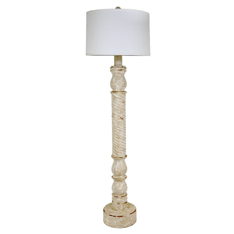 Conan Solid Wood Floor Lamp - Lillian Home