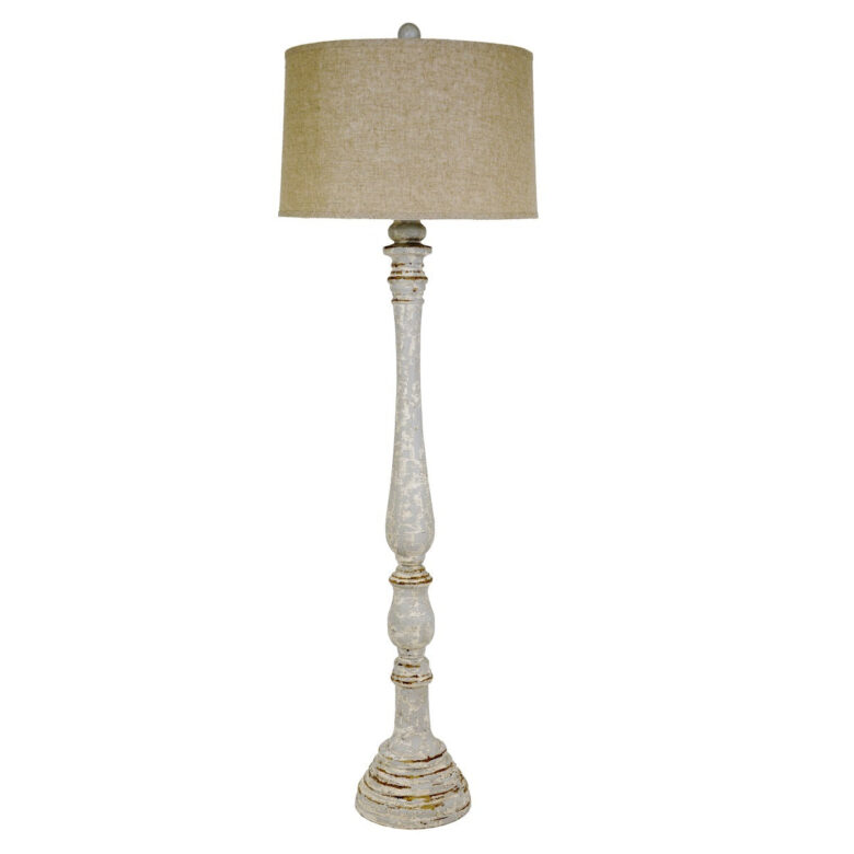 Quinton Solid Wood Floor Lamp - Lillian Home