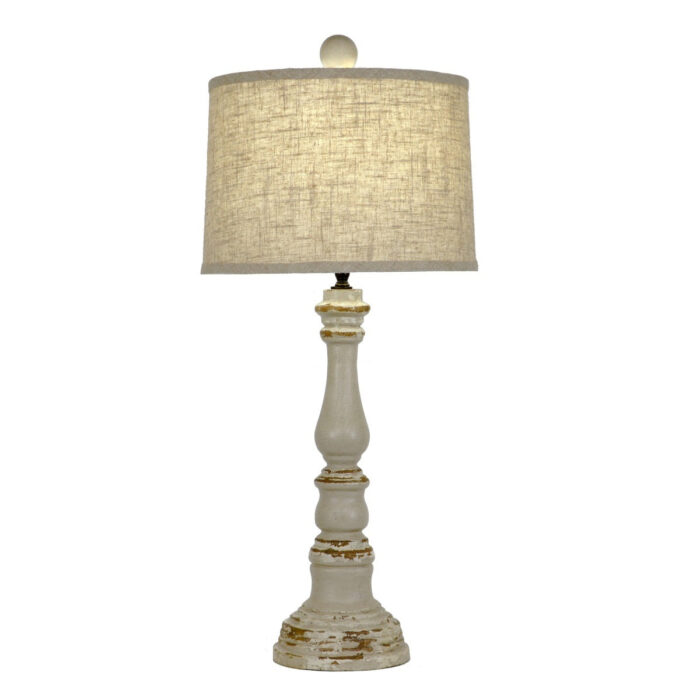 Gus Solid Wood Table Lamp - Lillian Home