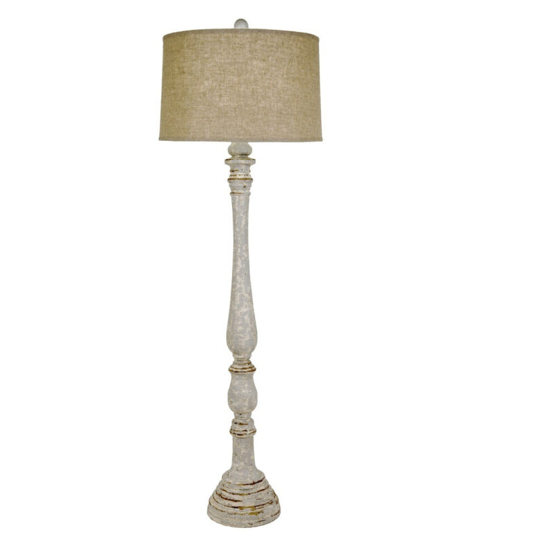 Quinton Solid Wood Floor Lamp - Lillian Home