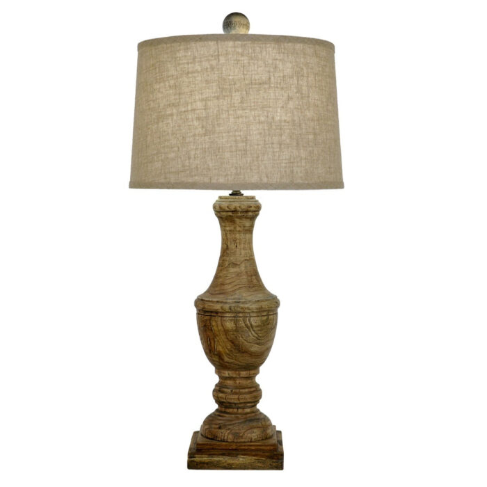 Wes Solid Wood Table Lamp - Lillian Home