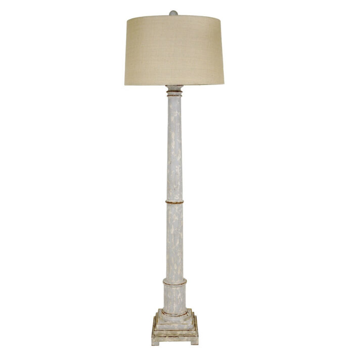 Laurel Solid Oak Floor Lamp - Lillian Home