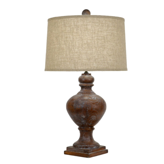 Lillian Home Franco Solid Wood Table Lamp