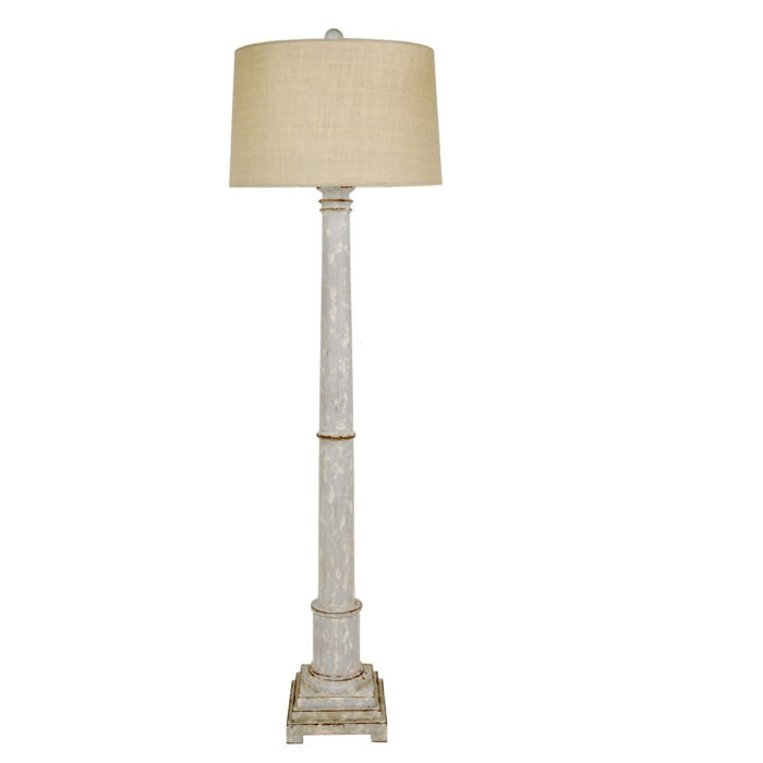 Laurel Solid Oak Floor Lamp - Lillian Home