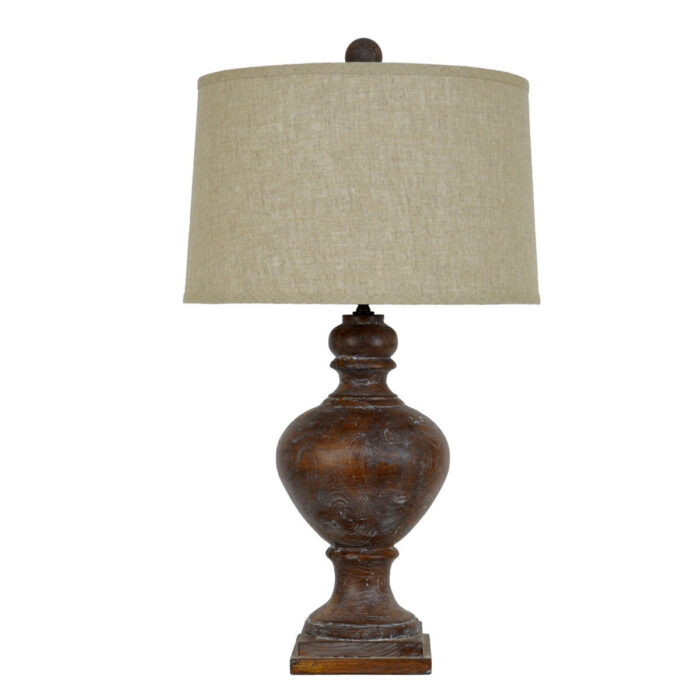 Franco Solid Wood Table Lamp - Decorative Table Lamps