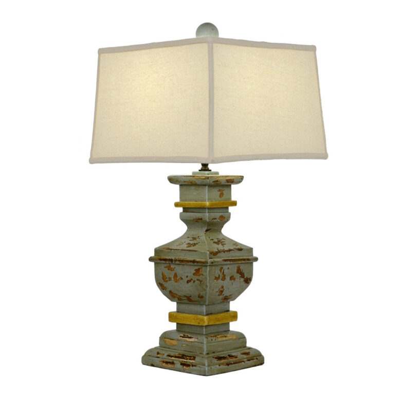 Lillian Home Kendra Solid Wood Table Lamp