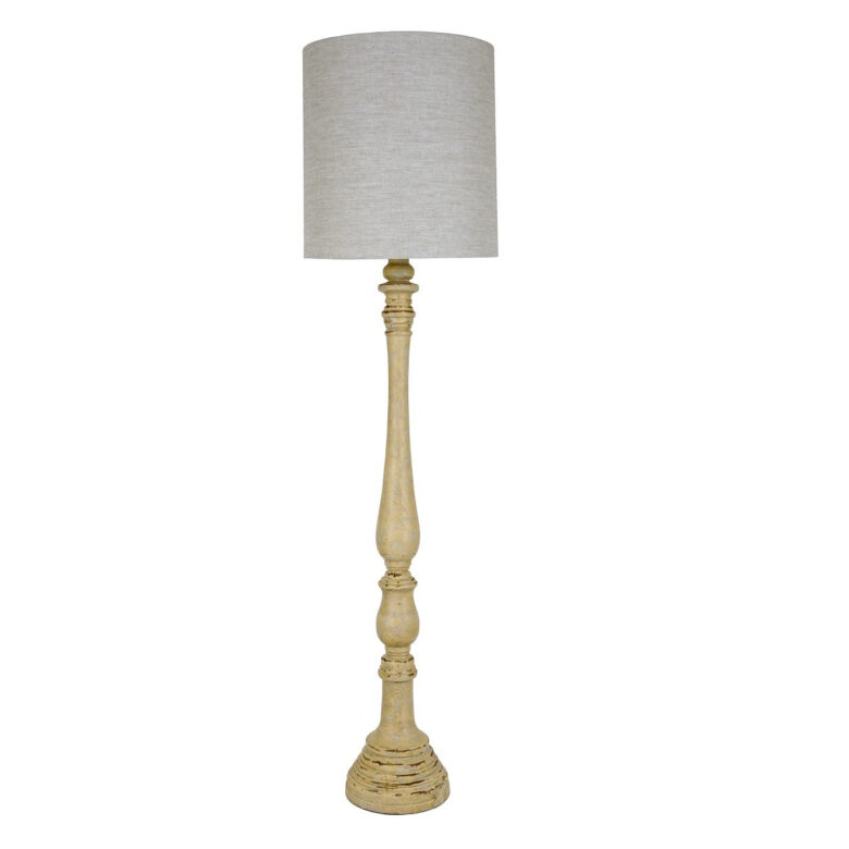 Justina Solid Wood Floor Lamp - Lillian Home