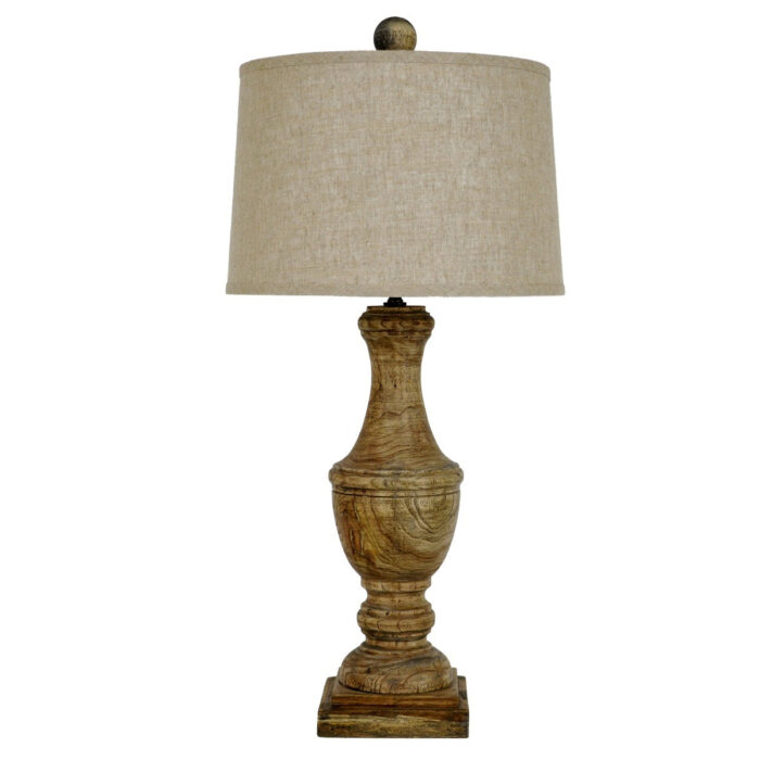 Wes Solid Wood Table Lamp | Lillian Home