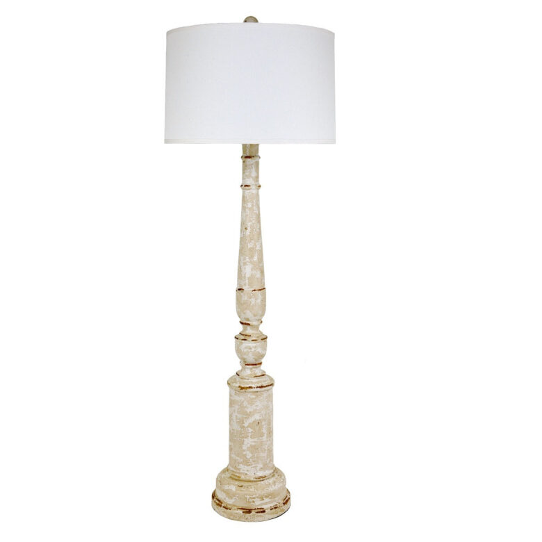 Hank Solid Wood Floor Lamp - Lillian Home