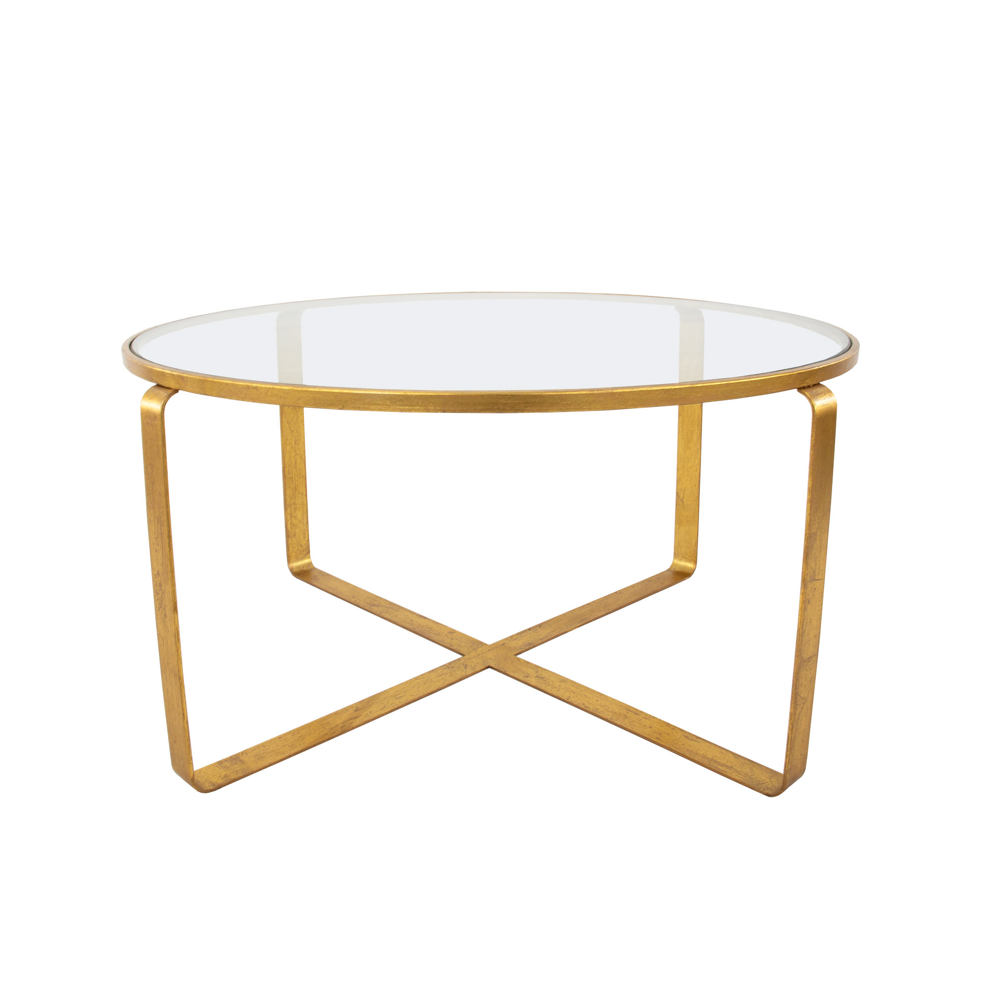 Vincent Gold Coffee Table- Lillian Home