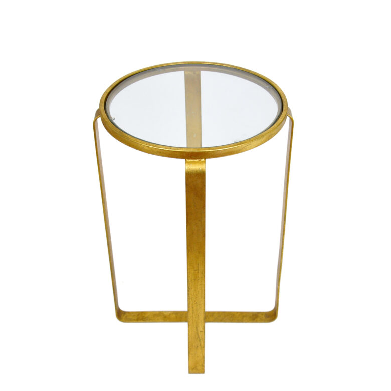 Vincent Gold Small Side Table - Image 2