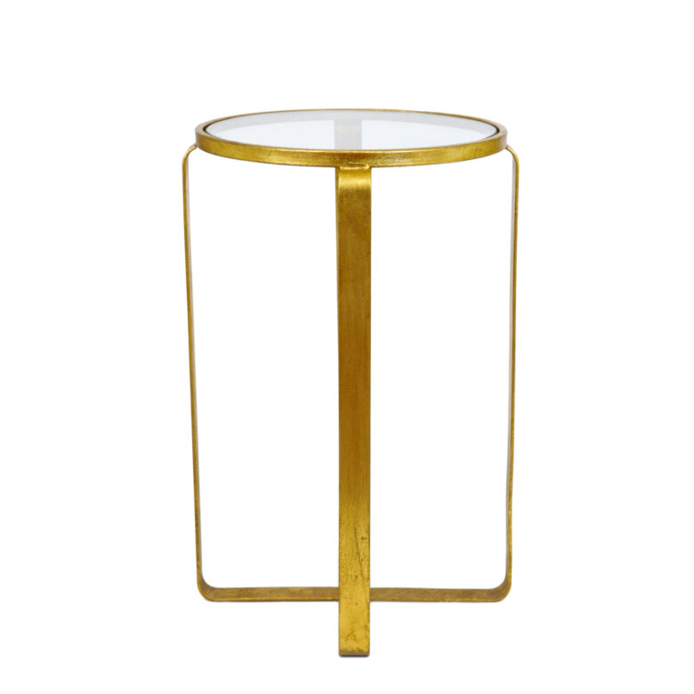 Vincent Gold Small Side Table - Image 3