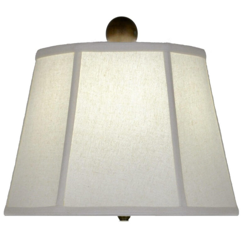 Serenity White Pottery Table Lamp - Lillian Home