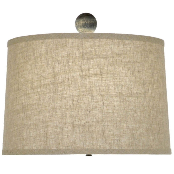 Magnolia Carved Wood Table Lamp | Lillian Home | Shop Now