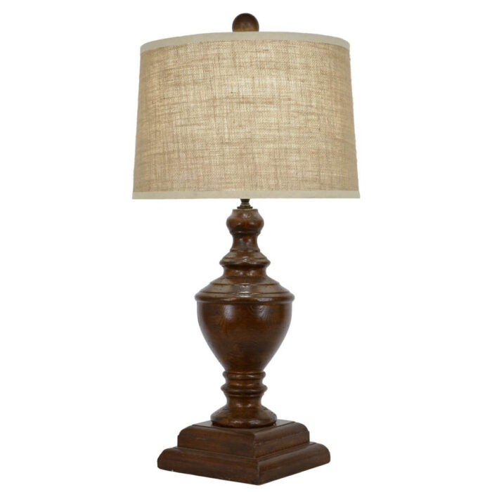 Adele Dark Brown Table Lamp - Decorative Table Lamps