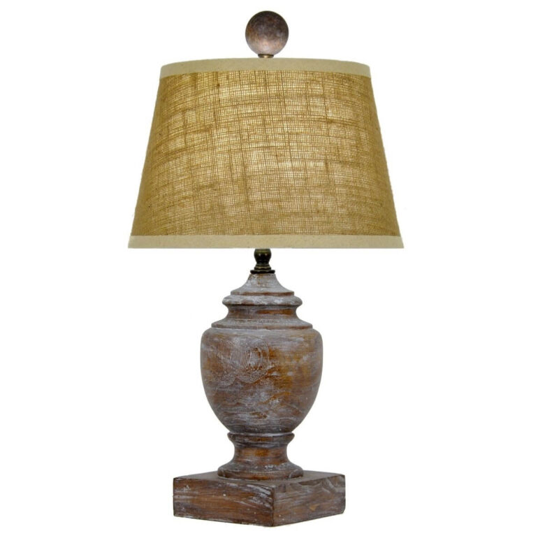 Luciano Solid Wood Table Lamp - Lillian Home