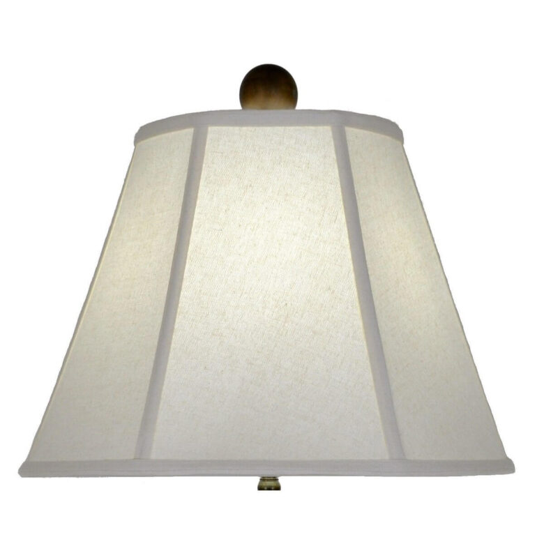 Oliver White Pottery Table Lamp - Lillian Home