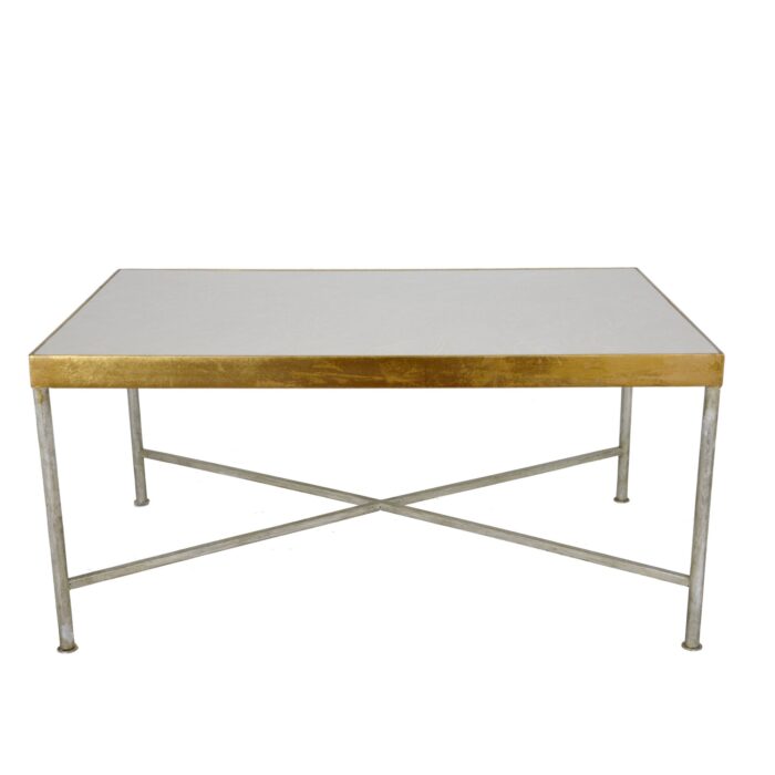Esme Silver and Gold Coffee Table - Lillian Home