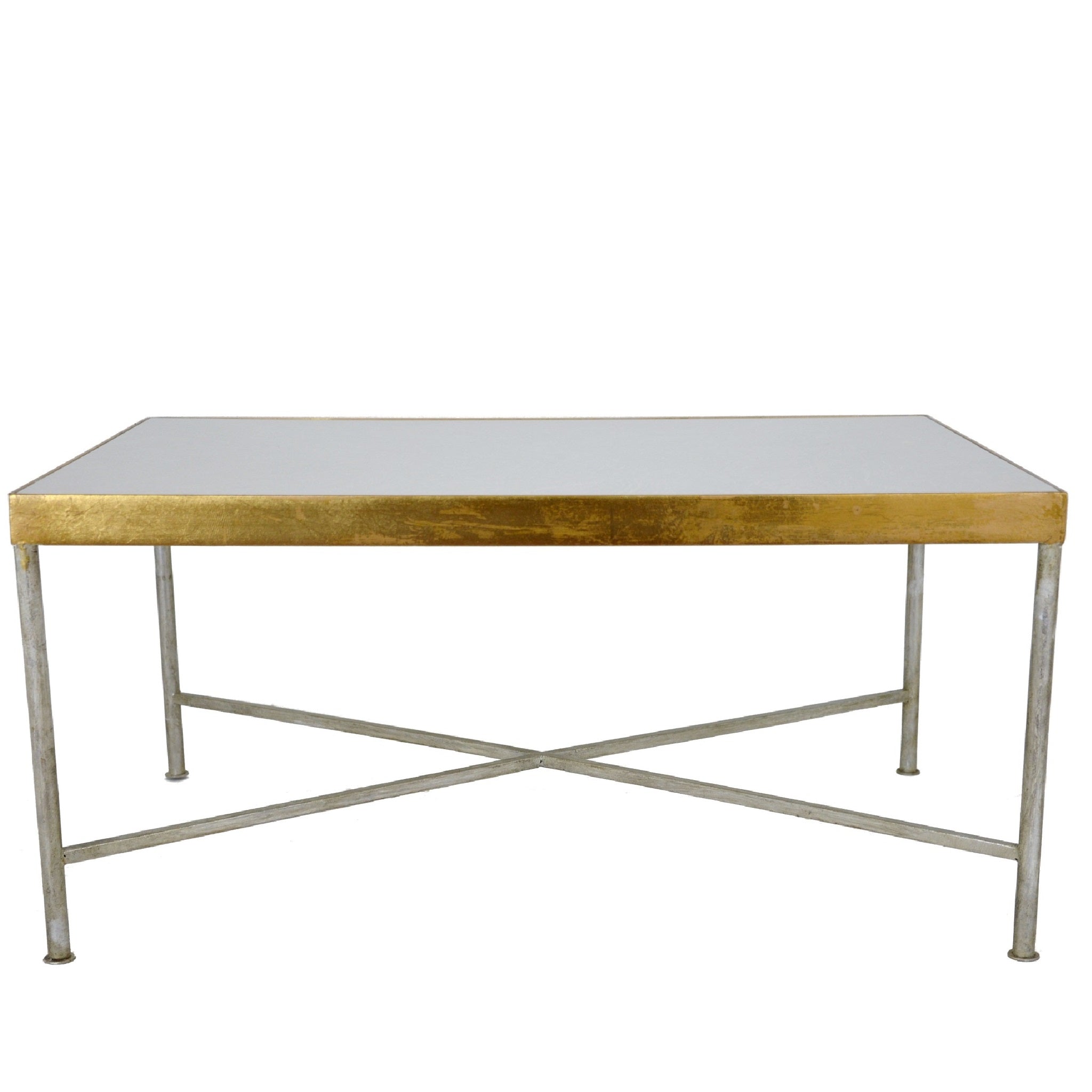 Esme Silver and Gold Coffee Table - Lillian Home 