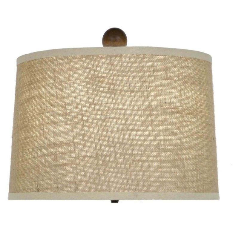 Decorative Table Lamps - Adele Dark Brown Table Lamp