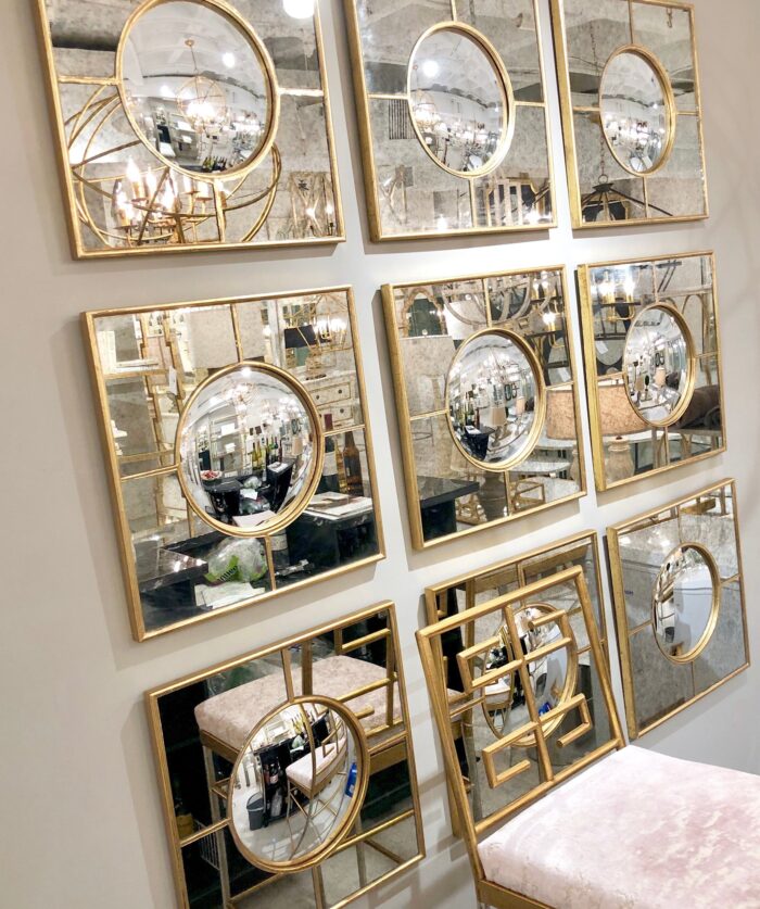 Zynan Sectional Wall Mirror | Louis Philippe Mirror