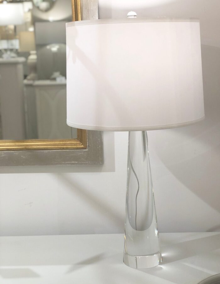Large Crystal Table Lamps | Sally Solid Crystal Table Lamp