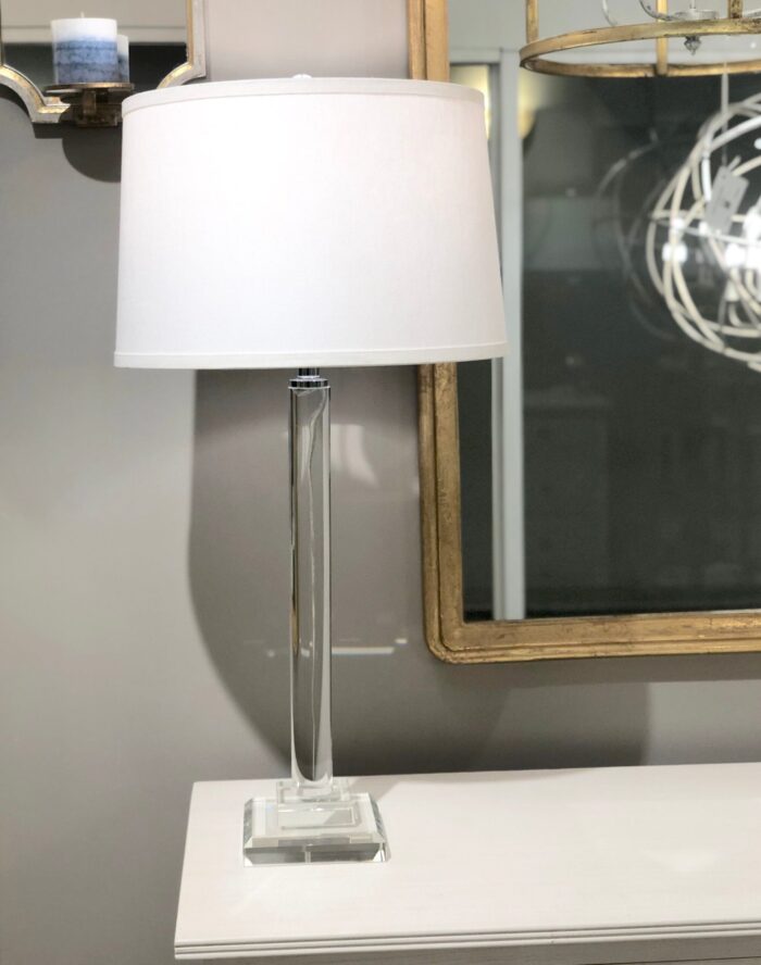 Katie Solid Crystal Table Lamp- Lillian Home