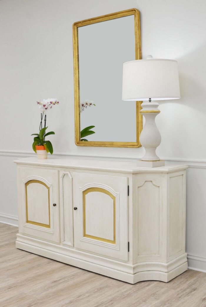 Decorative Lana Gold Leaf Wall Mirror - Lillian Home
