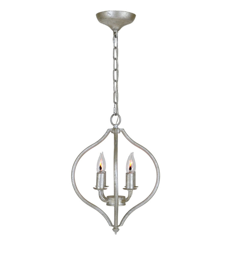 Orchid 4 Light Silver Pendant - Lillian Home