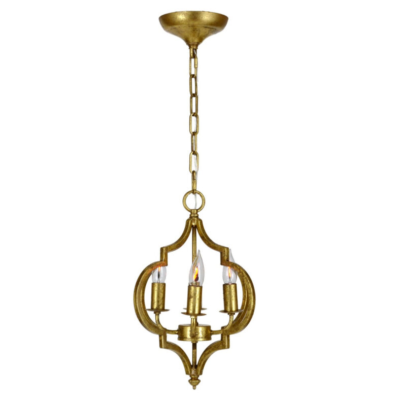 Marissa 4 Light Gold Pendant - Lillian Home