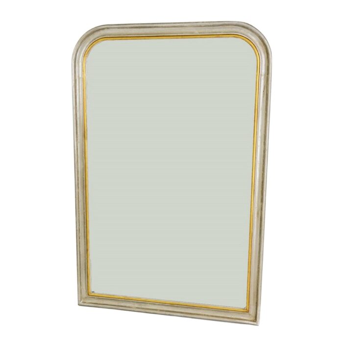 Chateau Silver Gold Louis Philippe Mirror