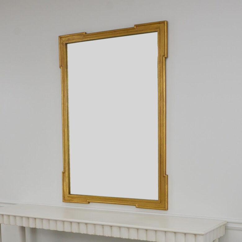 Pari Gold Wall Mirror- Lillian Home