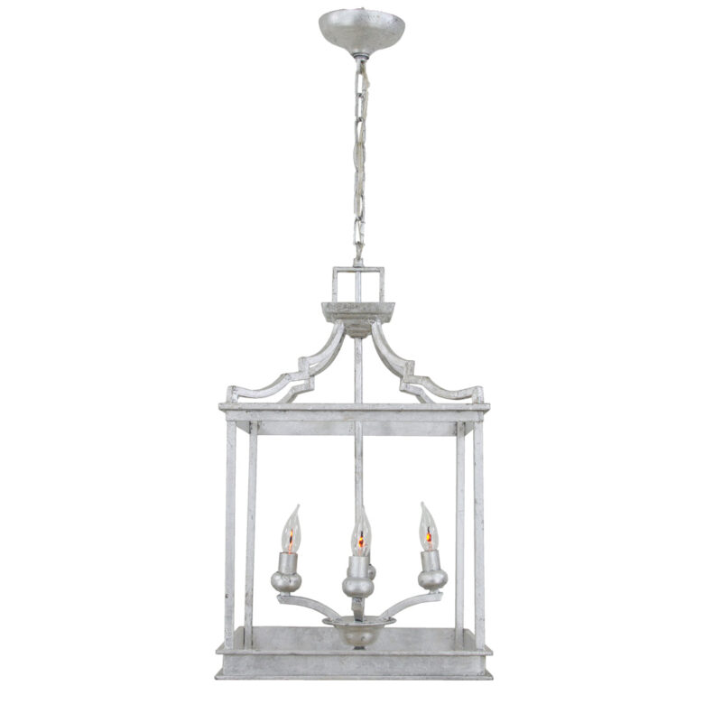 Mali 4 Light Silver Light Fixture- Lillian Home