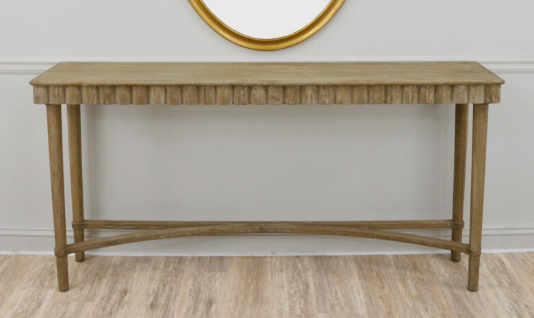 Mano Wood Console Table- Lillian Home