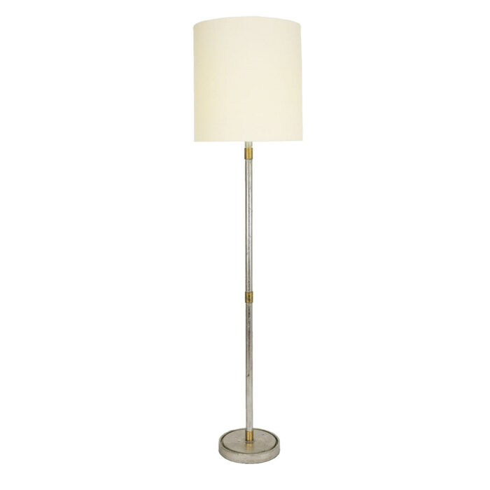 Sarasota Silver Leaf Floor Lamp - Modern Floor Lamps