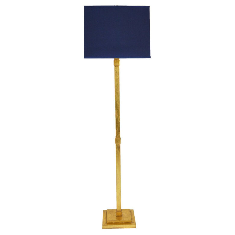 Swist Gold Leaf Floor Lamp- Lillian Home