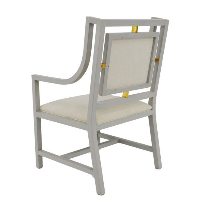 Patek Arm Chair Gray- Lillian Home
