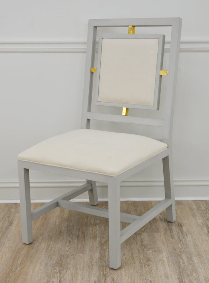 Patek Dining Chair Gray- Lillian Home