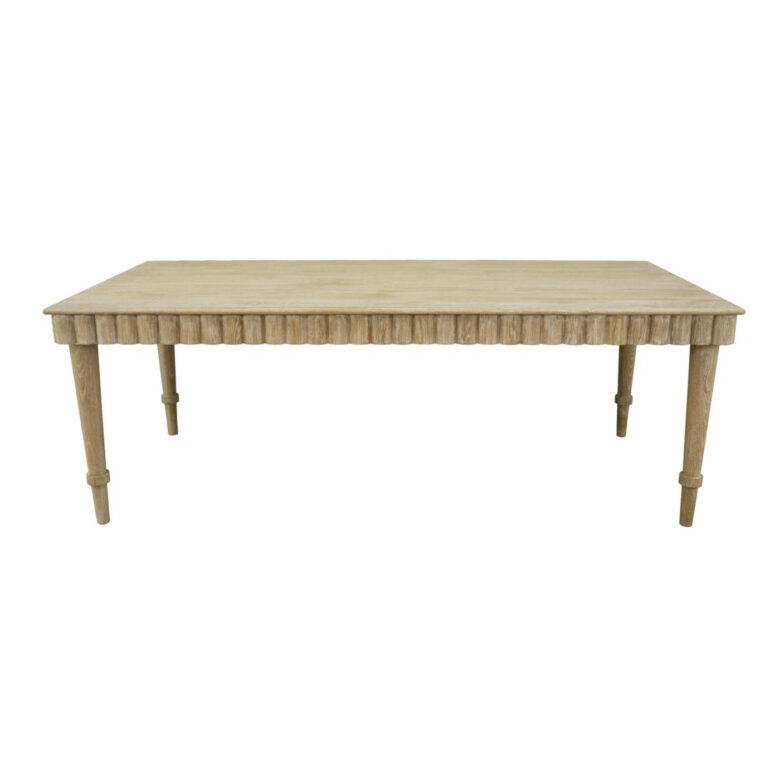 Anne Solid Oak Dining Table